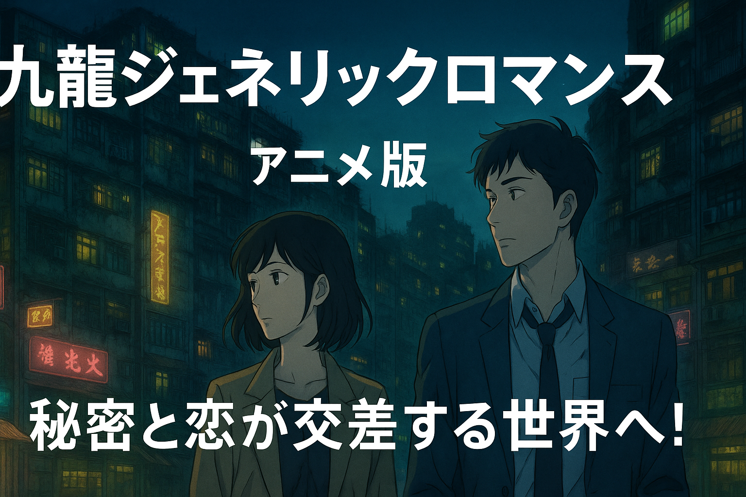 『九龍ジェネリックロマンス』アニメ版あらすじ徹底紹介｜秘密と恋が交差する世界とは？