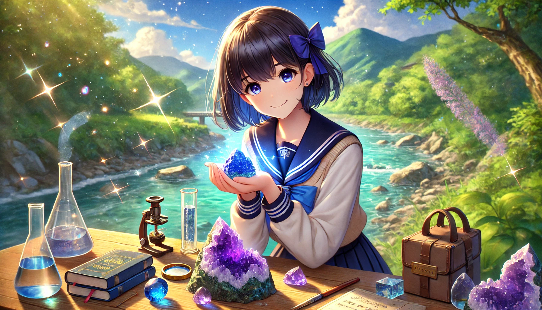 瑠璃の宝石の評価は？感動×学びで輝く鉱物女子アニメ