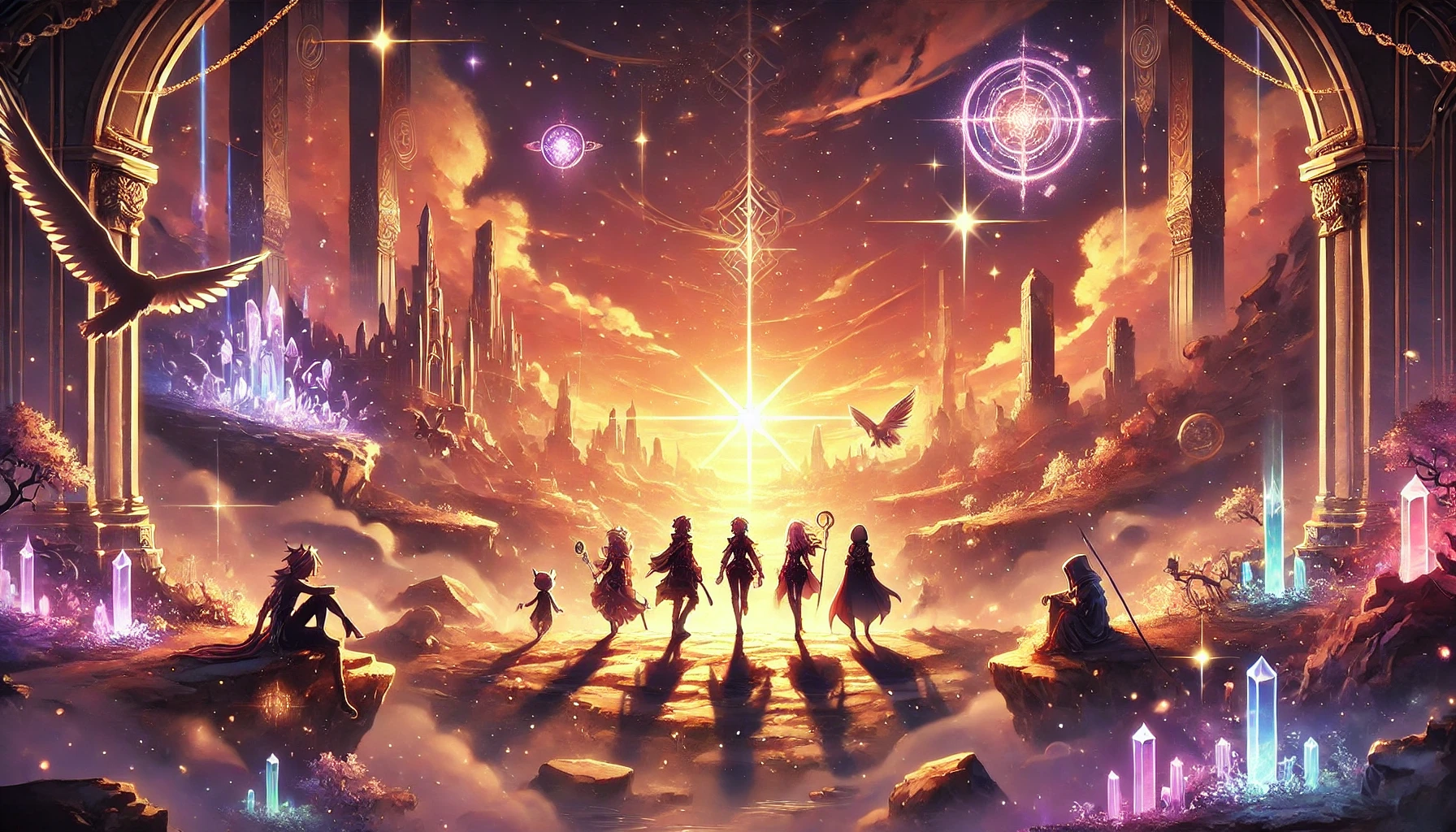 『マイティナイン』アニメの時系列は『ヴォックス・マキナ』の何年後？世界観のつながりを解説